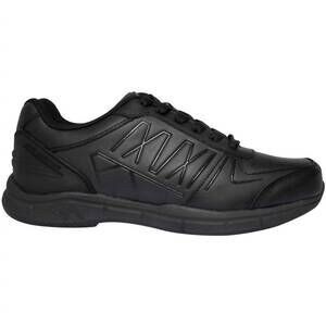NEW GENUINE GRIP men's slip-resistant athletic shoe - wide width in black